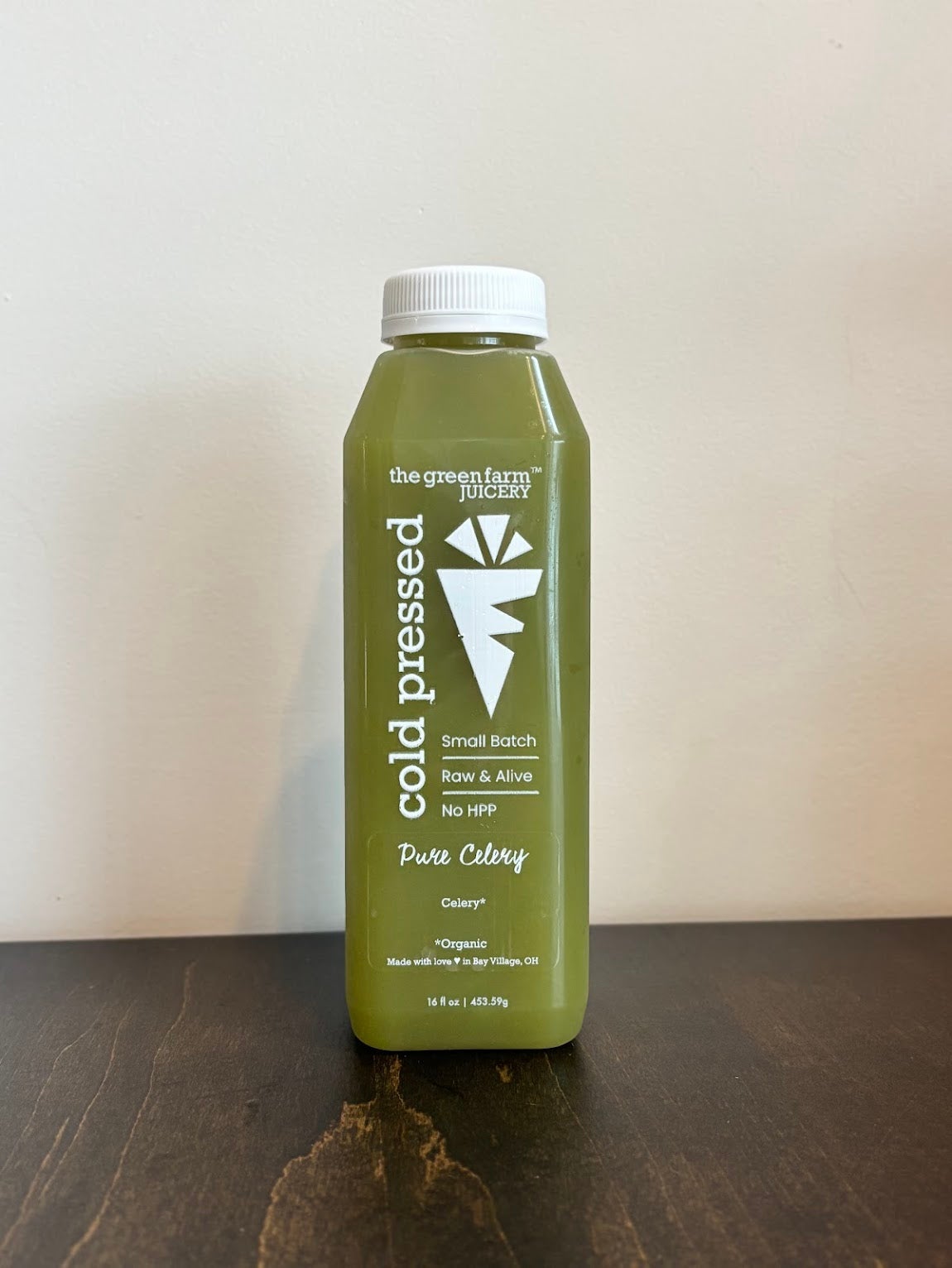 Pure Celery Green Farm Juicery Organic, Cold Pressed Juices